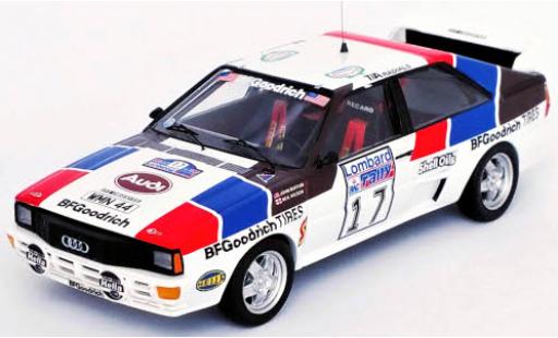 Audi Quattro 1/43 Trofeu quattro No.17 Rallye WM RAC Rallye 1984 J.Buffum/N.Wilson modellautos