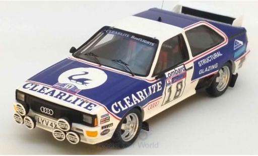 Modellautos Audi Quattro 1/43 Trofeu quattro No.18 Rallye WM RAC Rallye 1983 D.Weidner/R.Arthur Audi Quattro 1/43 Trofeu quattro No.18 Rallye WM RAC Rallye 1983 D.Weidner/R.Arthur modellautos