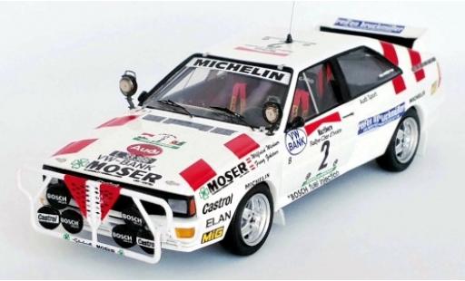 Modellautos Audi Quattro 1/43 Trofeu No.2 Rally Bandama 1986 W.Wiedner/F.Zehetner Audi Quattro 1/43 Trofeu No.2 Rally Bandama 1986 W.Wiedner/F.Zehetner modellautos