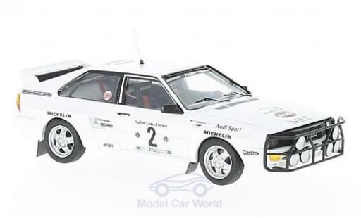 Modellautos Audi Quattro 1/43 Trofeu quattro No.2 Rallye WM Rallye Bandama 1983 L.Lampi/O.Harsch Audi Quattro 1/43 Trofeu quattro No.2 Rallye WM Rallye Bandama 1983 L.Lampi/O.Harsch modellautos