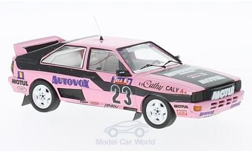Modellautos Audi Quattro 1/43 Trofeu quattro No.23 Rallye-Cross Luneville 1987 C.Caly Audi Quattro 1/43 Trofeu quattro No.23 Rallye-Cross Luneville 1987 C.Caly modellautos