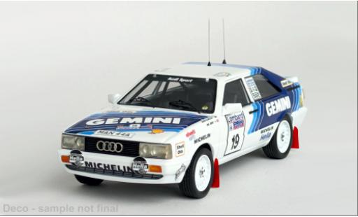 Audi Quattro 1/43 Trofeu quattro RAC Rally 1987 #19 1:43 modellautos