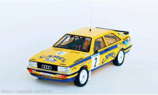 Audi Quattro 1/43 Trofeu quattro Rally Bohemia 1987 #2 1:43 modellautos