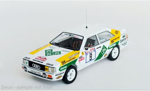 Audi Quattro 1/43 Trofeu quattro Rally Hunsrück 1987 #9 1:43 modellautos