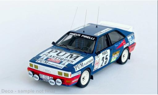 Audi Quattro 1/43 Trofeu quattro Rally Monte Carlo 1985 #25 1:43 modellautos