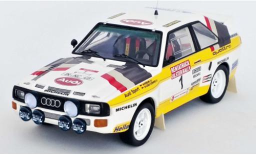 Modellautos Audi Sport Quattro 1/43 Trofeu No.1 Rally Ulster 1984 W.Röhrl/C.Geistdörfer Audi Sport Quattro 1/43 Trofeu No.1 Rally Ulster 1984 W.Röhrl/C.Geistdörfer modellautos