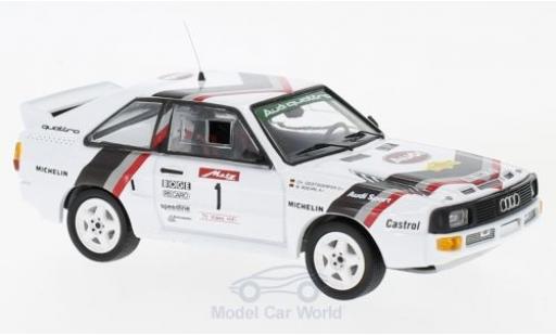 Modellautos Audi Sport Quattro 1/43 Trofeu Sport quattro No.1 Rallye DM Rallye Metz 1984 W.Röhrl/C.Geistdörfer Audi Sport Quattro 1/43 Trofeu Sport quattro No.1 Rallye DM Rallye Metz 1984 W.Röhrl/C.Geistdörfer modellautos