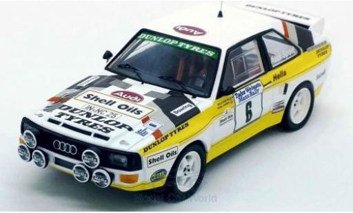 Modellautos Audi Sport Quattro 1/43 Trofeu Sport quattro No.6 Rallye Manx 1985 M.Wilson/N.Harris Audi Sport Quattro 1/43 Trofeu Sport quattro No.6 Rallye Manx 1985 M.Wilson/N.Harris modellautos
