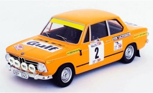 Modellautos Bmw 2002 1/43 Trofeu ti No.2 Rallye Portugal 1972 L.Asterhag/C.Billstam Bmw 2002 1/43 Trofeu ti No.2 Rallye Portugal 1972 L.Asterhag/C.Billstam modellautos