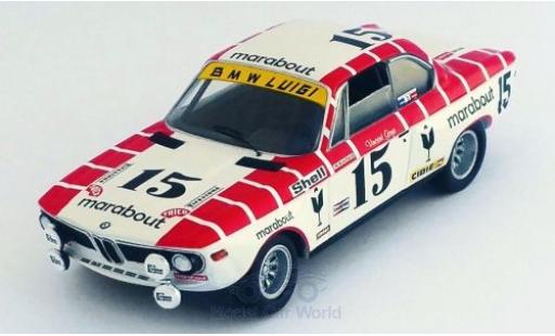 Modellautos Bmw 2800 1/43 Trofeu CS No.15 Marabout 24h Spa 1972 V.Gaye/W.Braillard Bmw 2800 1/43 Trofeu CS No.15 Marabout 24h Spa 1972 V.Gaye/W.Braillard modellautos