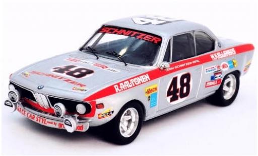 Bmw 2800 1/43 Trofeu CS No.48 Team Schnitzer-Motul 24h Spa Francorchamps 1971 R.Aaltonen/H.Kelleners modellautos
