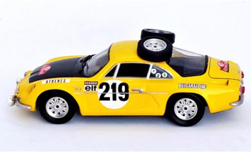 Modellautos Alpine A110 1/43 Trofeu Bulgaralpine No.219 Rallye Monte Carlo 1969 A.Agura/A.Tomov Alpine A110 1/43 Trofeu Bulgaralpine No.219 Rallye Monte Carlo 1969 A.Agura/A.Tomov modellautos