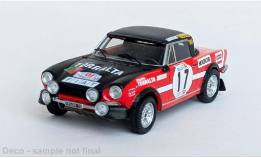 Modellautos Fiat 124 1/43 Trofeu Spider rot/schwarz Tap Rally 1973 1973 #17 1:43 Fiat 124 1/43 Trofeu Spider rot/schwarz Tap Rally 1973 1973 #17 1:43 modellautos