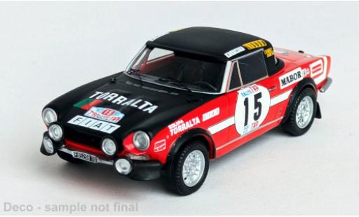 Modellautos Fiat 124 1/43 Trofeu Sport Spider 1600 Rally Portugal 1973 #15 1:43 Fiat 124 1/43 Trofeu Sport Spider 1600 Rally Portugal 1973 #15 1:43 modellautos