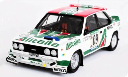 Modellautos Fiat 131 1/43 Trofeu Abarth No.09 VS Corse Olio Alitalia Rally WM Rally Bandama 1978 J.Vinatier/J.F.Jacob Fiat 131 1/43 Trofeu Abarth No.09 VS Corse Olio Alitalia Rally WM Rally Bandama 1978 J.Vinatier/J.F.Jacob modellautos