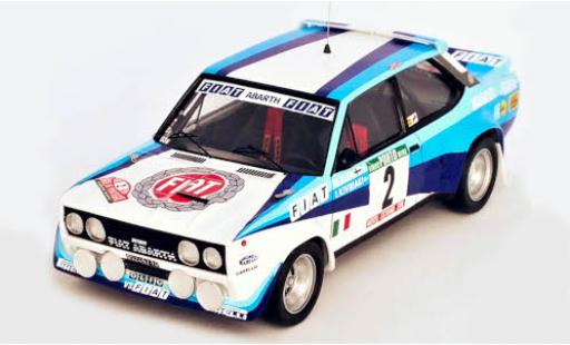 Modellautos Fiat 131 1/43 Trofeu Abarth No.2 Rallye WM Rallye Portugal 1982 M.Alen/I.Kivimäki Fiat 131 1/43 Trofeu Abarth No.2 Rallye WM Rallye Portugal 1982 M.Alen/I.Kivimäki modellautos