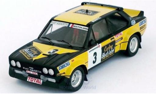 Modellautos Fiat 131 1/43 Trofeu Abarth No.3 Carling Black Label Boucles de Spa 1980 M.Mouton/A.Arrii Fiat 131 1/43 Trofeu Abarth No.3 Carling Black Label Boucles de Spa 1980 M.Mouton/A.Arrii modellautos