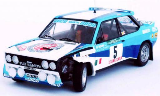 Modellautos Fiat 131 1/43 Trofeu Abarth No.5 Rallye WM Rally Portugal 1980 damaged W.Röhrl/C.Geistdörfer Fiat 131 1/43 Trofeu Abarth No.5 Rallye WM Rally Portugal 1980 damaged W.Röhrl/C.Geistdörfer modellautos