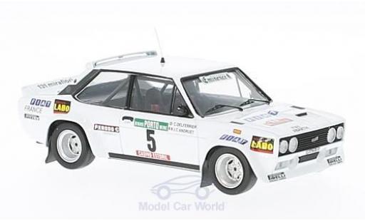 Modellautos Fiat 131 Abarth 1/43 Trofeu Abarth No.5 Rallye WM Rallye Portugal 1977 J-C.Andruet/C.Delferrier Fiat 131 Abarth 1/43 Trofeu Abarth No.5 Rallye WM Rallye Portugal 1977 J-C.Andruet/C.Delferrier modellautos