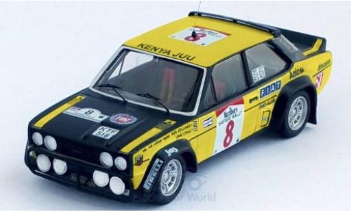 Modellautos Fiat 131 1/43 Trofeu Abarth No.8 Safari Rallye 1981 R.Colinge/J.Lyall Fiat 131 1/43 Trofeu Abarth No.8 Safari Rallye 1981 R.Colinge/J.Lyall modellautos