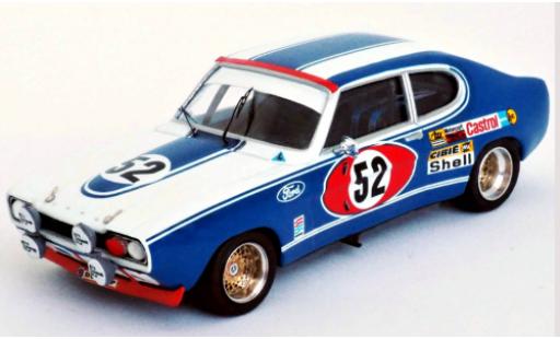 Modellautos Ford Capri 1/43 Trofeu MkI 2600 RS No.52 Motor Company Deutschland 24h Le Mans 1972 D.Glemser/A.Soler-Roig Ford Capri 1/43 Trofeu MkI 2600 RS No.52 Motor Company Deutschland 24h Le Mans 1972 D.Glemser/A.Soler-Roig modellautos