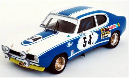 Modellautos Ford Capri 1/43 Trofeu MkI 2600 RS No.54 Motor Company Deutschland 24h Le Mans 1972 G.Birrell/C.Bourgoignie Ford Capri 1/43 Trofeu MkI 2600 RS No.54 Motor Company Deutschland 24h Le Mans 1972 G.Birrell/C.Bourgoignie modellautos
