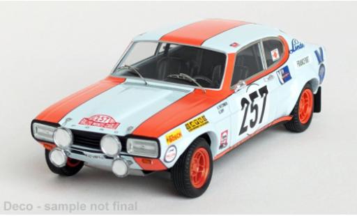 Modellautos Ford Capri 1/43 Trofeu Rally Monte Carlo 1971 #257 1:43 Ford Capri 1/43 Trofeu Rally Monte Carlo 1971 #257 1:43 modellautos