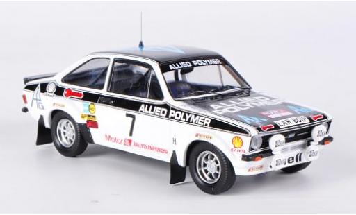Modellautos Ford Escort 1/43 Trofeu II RS 1800 No.7 Allied Polymer Rallye Wales 1976 A.Vatanen Ford Escort 1/43 Trofeu II RS 1800 No.7 Allied Polymer Rallye Wales 1976 A.Vatanen modellautos