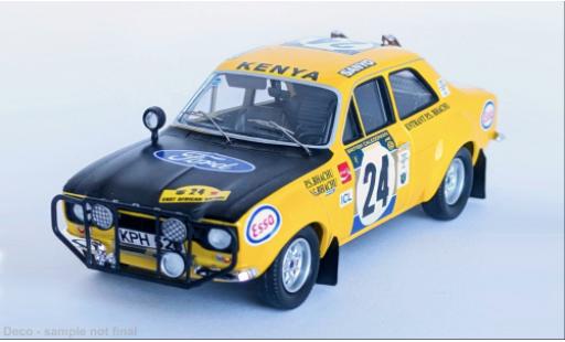 Ford Escort 1/43 Trofeu MK I East African Safari Rally 1973 #24 1:43 modellautos