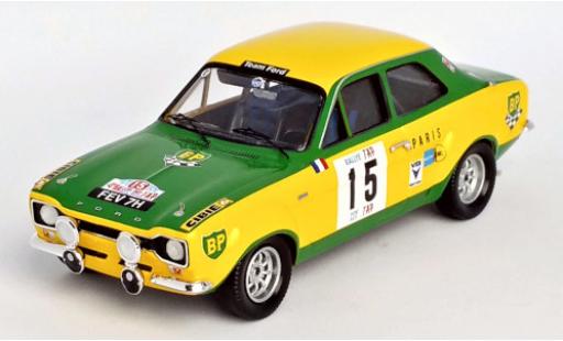 Modellautos Ford Escort 1/43 Trofeu MK I No.15 BP Rallye WM Rallye Portugal 1970 J.F.Piot/F.Murac Ford Escort 1/43 Trofeu MK I No.15 BP Rallye WM Rallye Portugal 1970 J.F.Piot/F.Murac modellautos