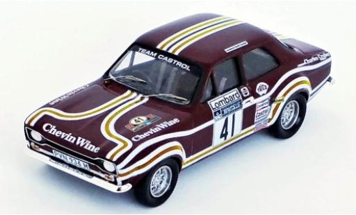 Modellautos Ford Escort 1/43 Trofeu MK I RHD No.41 Team Castrol Chevin Wine Rallye WM RAC Rallye 1974 T.Drumond/D.Richards Ford Escort 1/43 Trofeu MK I RHD No.41 Team Castrol Chevin Wine Rallye WM RAC Rallye 1974 T.Drumond/D.Richards modellautos