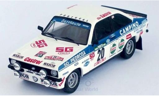 Modellautos Ford Escort 1/43 Trofeu MK II No.20 Rallye WM Rally Portugal 1981 C.Torres/A.Morais Ford Escort 1/43 Trofeu MK II No.20 Rallye WM Rally Portugal 1981 C.Torres/A.Morais modellautos