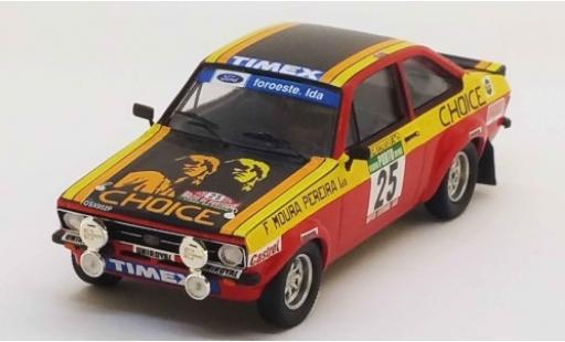 Modellautos Ford Escort 1/43 Trofeu MK II No.25 Choice Rallye WM Rally Portugal 1978 G.Salvi/Z.Matriculas Ford Escort 1/43 Trofeu MK II No.25 Choice Rallye WM Rally Portugal 1978 G.Salvi/Z.Matriculas modellautos
