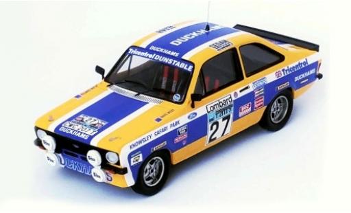 Modellautos Ford Escort 1/43 Trofeu MK II RHD No.27 Duckhams Rallye WM RAC Rallye 1979 A.Carter/D.West Ford Escort 1/43 Trofeu MK II RHD No.27 Duckhams Rallye WM RAC Rallye 1979 A.Carter/D.West modellautos