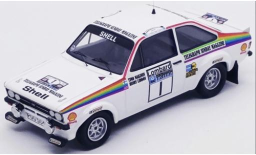 Modellautos Ford Escort 1/43 Trofeu MK II RS 1800 No.1 Rallye WM RAC Rallye 1976 T.Makinen/H.Liddon Ford Escort 1/43 Trofeu MK II RS 1800 No.1 Rallye WM RAC Rallye 1976 T.Makinen/H.Liddon modellautos