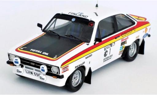 Modellautos Ford Escort 1/43 Trofeu Mk II RS 1800 No.1 Southern Cross Rally 1976 T.Mäkinen/H.Liddon Ford Escort 1/43 Trofeu Mk II RS 1800 No.1 Southern Cross Rally 1976 T.Mäkinen/H.Liddon modellautos