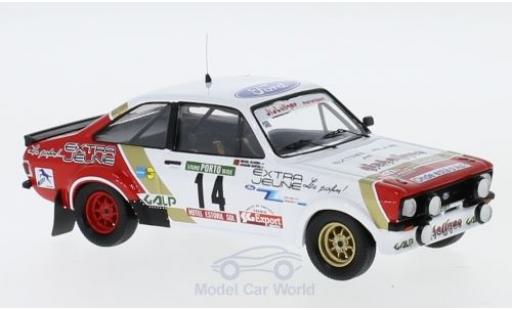 Modellautos Ford Escort 1/43 Trofeu MK II RS 1800 No.14 Diabolique Motorsport Rallye WM Rallye Portugal 1984 J.Santos/M.Oliveira Ford Escort 1/43 Trofeu MK II RS 1800 No.14 Diabolique Motorsport Rallye WM Rallye Portugal 1984 J.Santos/M.Oliveira modellautos