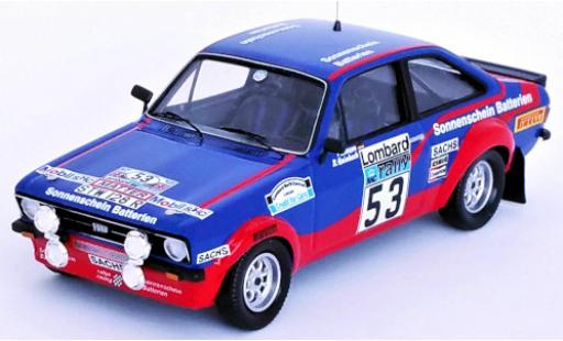Modellautos Ford Escort 1/43 Trofeu Mk II RS 1800 No.53 Sonnenschein Batterien Rallye WM RAC Rallye 1977 R.Hainbach/P.Linzen Ford Escort 1/43 Trofeu Mk II RS 1800 No.53 Sonnenschein Batterien Rallye WM RAC Rallye 1977 R.Hainbach/P.Linzen modellautos