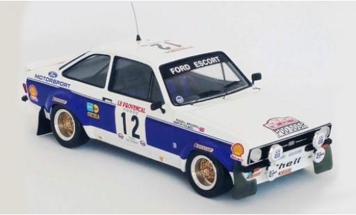 Modellautos Ford Escort 1/43 Trofeu MK II RS 1800 RHD No.12 Motorsport Rallye WM Tour de Corse 1977 R.Brookes/M.Holmes Ford Escort 1/43 Trofeu MK II RS 1800 RHD No.12 Motorsport Rallye WM Tour de Corse 1977 R.Brookes/M.Holmes modellautos