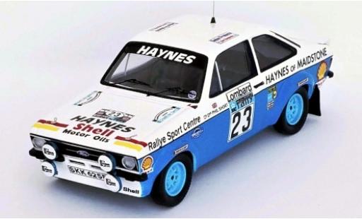 Modellautos Ford Escort 1/43 Trofeu MK II RS 1800 RHD No.23 Haynes Rallye WM RAC Rallye 1978 J.Taylor/P.Short Ford Escort 1/43 Trofeu MK II RS 1800 RHD No.23 Haynes Rallye WM RAC Rallye 1978 J.Taylor/P.Short modellautos
