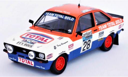 Modellautos Ford Escort 1/43 Trofeu Mk II RS 1800 RHD No.28 Total Rallye WM RAC Rallye 1979 M.Wilson/T.Harryman Ford Escort 1/43 Trofeu Mk II RS 1800 RHD No.28 Total Rallye WM RAC Rallye 1979 M.Wilson/T.Harryman modellautos