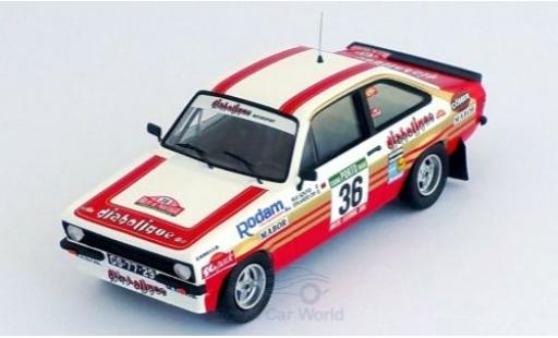 Modellautos Ford Escort 1/43 Trofeu MK II RS 2000 No.36 Rallye WM Rallye Portugal 1982 R.Souto/E.Cid Ford Escort 1/43 Trofeu MK II RS 2000 No.36 Rallye WM Rallye Portugal 1982 R.Souto/E.Cid modellautos