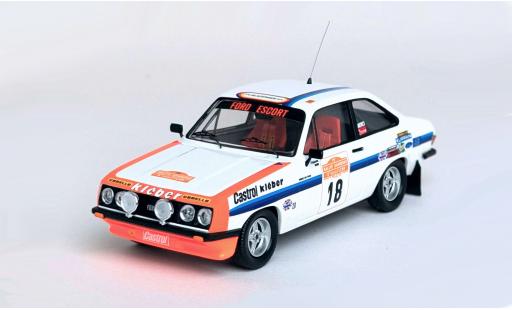 Ford Escort 1/43 Trofeu MK II RS 2000 Rally San Remo 1977 #18 1:43 modellautos