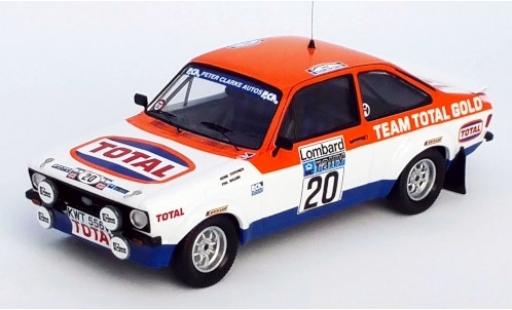 Modellautos Ford Escort 1/43 Trofeu MK II RS No.20 Team Total Gold Total Rallye WM RAC Rallye 1979 H.Toivonen/P.Boland Ford Escort 1/43 Trofeu MK II RS No.20 Team Total Gold Total Rallye WM RAC Rallye 1979 H.Toivonen/P.Boland modellautos