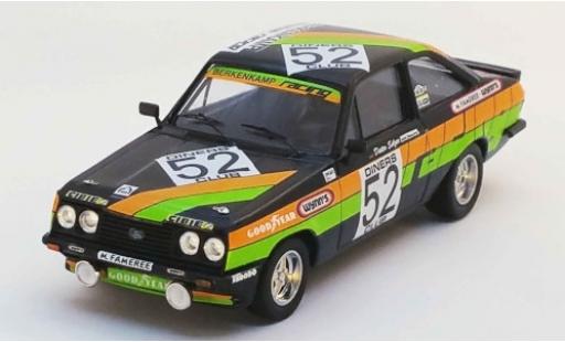 Modellautos Ford Escort 1/43 Trofeu Mk II RS2000 No.52 Berkenkamp Racing 24h Spa 1979 A.Beauchef/D.Selzer/K.Mauer Ford Escort 1/43 Trofeu Mk II RS2000 No.52 Berkenkamp Racing 24h Spa 1979 A.Beauchef/D.Selzer/K.Mauer modellautos