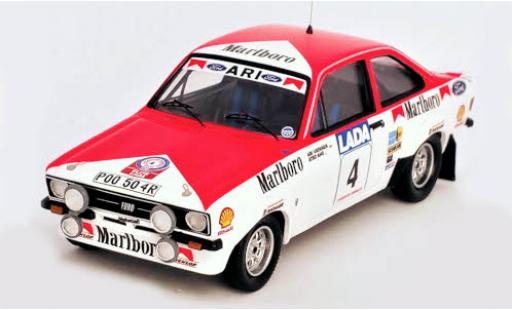 Modellautos Ford Escort 1/43 Trofeu Mk2 No.4 Toyota Team Europe Rallye WM 1000 Lakes Rallye 1977 A.Vatanen/A.Aho Ford Escort 1/43 Trofeu Mk2 No.4 Toyota Team Europe Rallye WM 1000 Lakes Rallye 1977 A.Vatanen/A.Aho modellautos