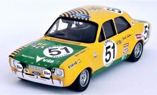 Ford Escort 1/43 Trofeu MkI RHD No.51 BP 24h Spa Francorchamps 1971 H.Akersloot/Y.Fontaine modellautos