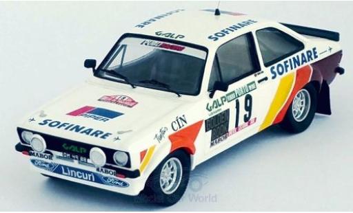 Modellautos Ford Escort 1/43 Trofeu MKII No.19 Rallye WM Rally Portugal 1982 M.Silva/R.Bevilacqua Ford Escort 1/43 Trofeu MKII No.19 Rallye WM Rally Portugal 1982 M.Silva/R.Bevilacqua modellautos