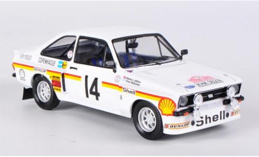 Modellautos Ford Escort 1/43 Trofeu MKII RS 1800 No.14 S Rally Monte Carlo 1976 T.Makinen/H.Liddon Ford Escort 1/43 Trofeu MKII RS 1800 No.14 S Rally Monte Carlo 1976 T.Makinen/H.Liddon modellautos