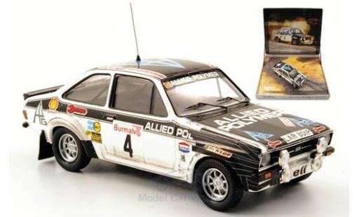 Modellautos Ford Escort MKI 1/43 Trofeu MKII RS 1800 No.4 Allied Polymer RAC Rallye 1976 British Rallye Legends A.Vatanen Ford Escort MKI 1/43 Trofeu MKII RS 1800 No.4 Allied Polymer RAC Rallye 1976 British Rallye Legends A.Vatanen modellautos
